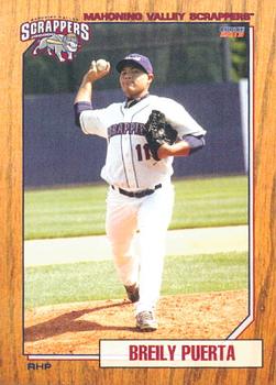 2013 Choice Mahoning Valley Scrappers #23 Breily Puerta Front