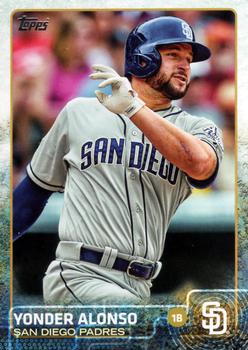 2015 Topps #99 Yonder Alonso Front