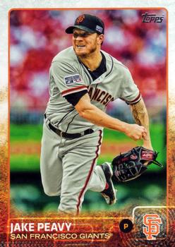 2015 Topps #228 Jake Peavy Front