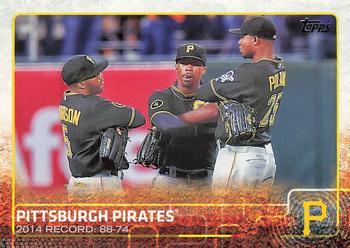 2015 Topps #271 Pittsburgh Pirates Front