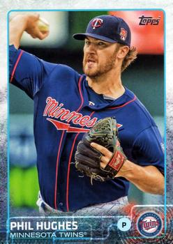 2015 Topps #322 Phil Hughes Front