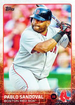 2015 Topps #650 Pablo Sandoval Front