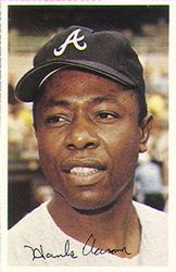 1971 Dell Today's Team Stamps #NNO Hank Aaron Front