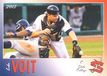 2013 Grandstand State College Spikes #33 Luke Voit Front