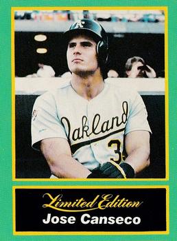 1989 CMC Jose Canseco #13 Jose Canseco Front