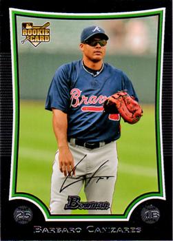 2009 Bowman Draft Picks & Prospects #BDP30 Barbaro Canizares Front