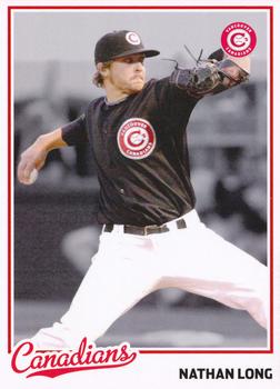 2009 Grandstand Vancouver Canadians #NNO Nathan Long Front