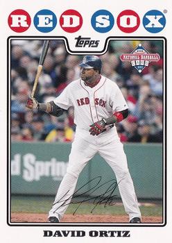 2008 Topps - National Baseball Card Day #4 David Ortiz Front
