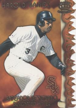 1997 Pacific Prism Invincible - Sizzling Lumber #SL-2C Harold Baines Front