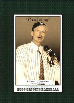 2005 UD Origins - Old Judge #6 Randy Johnson Front