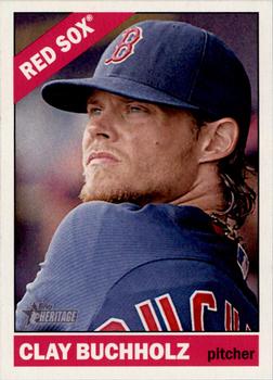 2015 Topps Heritage #98 Clay Buchholz Front