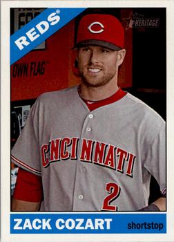 2015 Topps Heritage #370 Zack Cozart Front