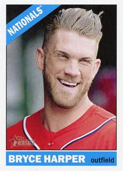 2015 Topps Heritage #440 Bryce Harper Front