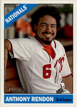 2015 Topps Heritage #461 Anthony Rendon Front