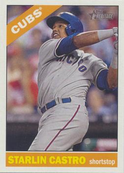 2015 Topps Heritage #494 Starlin Castro Front