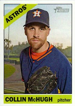 2015 Topps Heritage #73 Collin McHugh Front