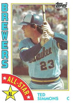 1984 Topps #404 Ted Simmons Front