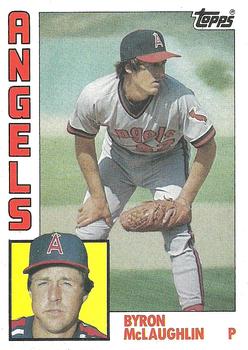 1984 Topps #442 Byron McLaughlin Front