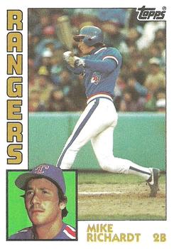 1984 Topps #641 Mike Richardt Front