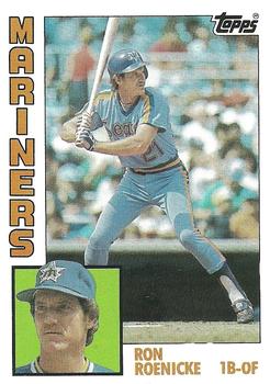 1984 Topps #647 Ron Roenicke Front