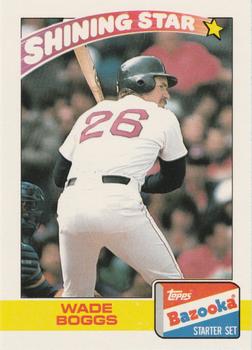 1989 Topps Bazooka #3 Wade Boggs Front