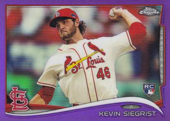 2014 Topps Chrome - Purple Refractors #81 Kevin Siegrist Front