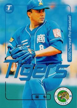 1998 CPBL T-Point Traditional Card Series #124 Urbano Lugo Front