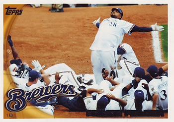 2010 Topps #1 Prince Fielder Front