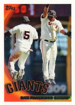 2010 Topps #412 San Francisco Giants Front
