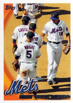 2010 Topps #436 New York Mets Front