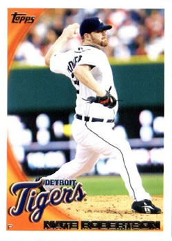 2010 Topps #84 Nate Robertson Front