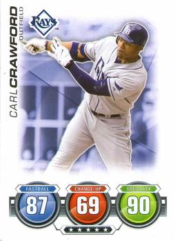 2010 Topps Attax #NNO Carl Crawford Front