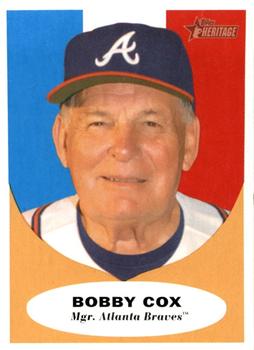 2010 Topps Heritage #137 Bobby Cox Front