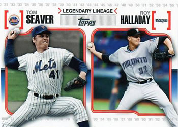 2010 Topps - Legendary Lineage #LL25 Tom Seaver / Roy Halladay Front