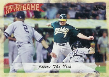 2010 Topps - Tales of the Game #TOG-20 Jeter: The Flip Front