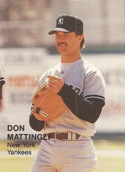 1988 Action Superstars (18 cards, unlicensed) #1 Don Mattingly Front