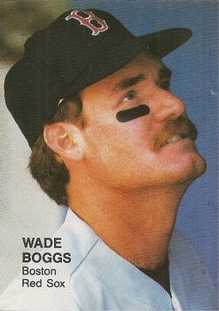 1988 Action Superstars (18 cards, unlicensed) #14 Wade Boggs Front