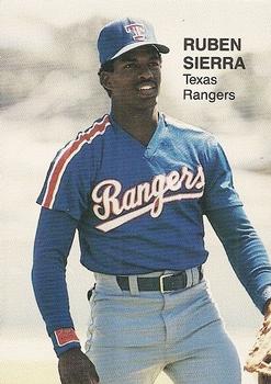 1988 Action Superstars (18 cards, unlicensed) #15 Ruben Sierra Front