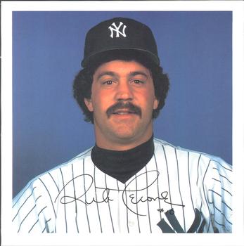 1982 New York Yankees Photo Album #NNO Rick Cerone Front