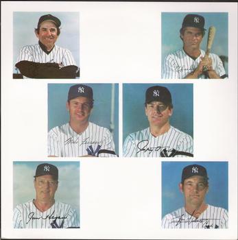 1980 New York Yankees Photo Album #NNO Yogi Berra / Mike Ferraro / Jim Hegan / Charley Lau Front