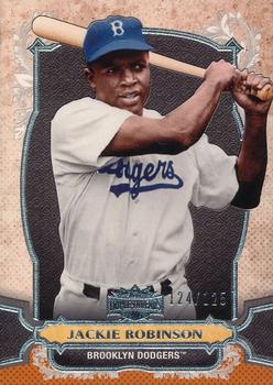 2014 Topps Triple Threads - Amber #66 Jackie Robinson Front