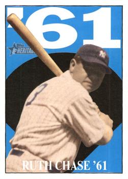2010 Topps Heritage - Ruth Chase '61 #61BR4 Babe Ruth Front