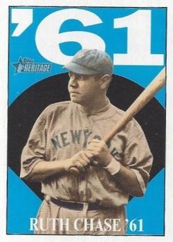 2010 Topps Heritage - Ruth Chase '61 #61BR5 Babe Ruth Front