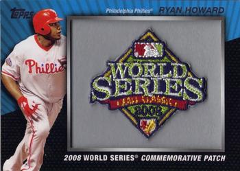 2010 Topps - Manufactured Commemorative Patch #MCP97 Ryan Howard Front