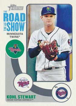 2014 Topps Heritage Minor League - The Road to the Show #RTTS-KS Kohl Stewart Front