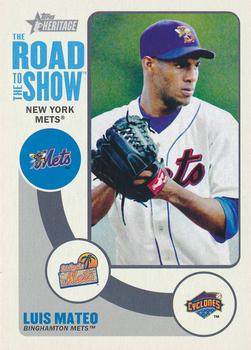 2014 Topps Heritage Minor League - The Road to the Show #RTTS-LM Luis Mateo Front