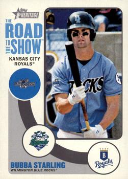 2014 Topps Heritage Minor League - The Road to the Show #RTTS-BST Bubba Starling Front