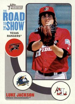2014 Topps Heritage Minor League - The Road to the Show #RTTS-LJ Luke Jackson Front