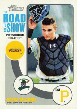 2014 Topps Heritage Minor League - The Road to the Show #RTTS-RMC Reese McGuire Front
