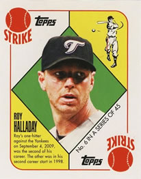 2010 Topps - 1951 Blue Back #6 Roy Halladay Front